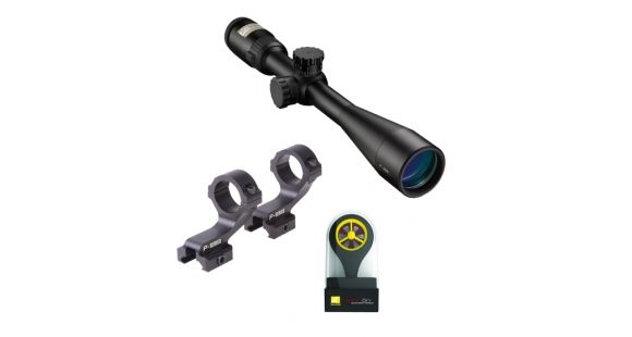 Image of Nikon P-308 4-12x40 Rifle Scope with BDC 800 Reticle and FREE Mount and Wind Meter
