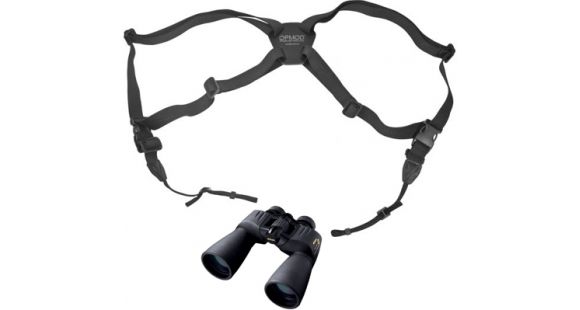 Image of Nikon Action Extreme 7x50 Porro Prism Waterproof Binoculars, Matte Black 7239 w/ OPMOD ABH 1.0 Limited Edition Binocular Harness