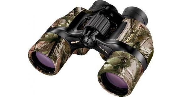 Image of Nikon 8x40 Action VII Ultra Wide View Porro Prism Binoculars, Camo - Clam Pack 7262