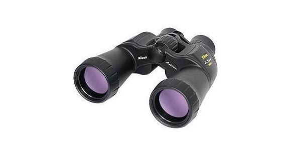 Image of Nikon Action 12x50 Porro BaK-4 Prism Rubber Armored Binoculars, Black, New 7219