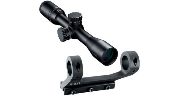 Image of Nikon 2-8x32 Matte BDC 600 Rifle Scope w/ Nikon M-223 Mount Ring 743