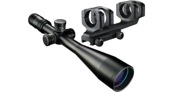Image of Nikon BLACK FX1000 6-24x50SF Illuminated Rifle Scope, FX-MOA FFP Reticle, Matte Black w/Free Nikon Cantilever Mount