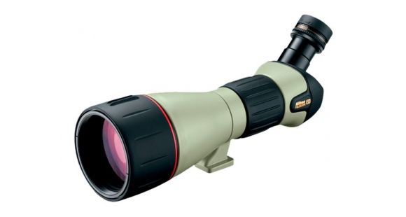 Image of Nikon Fieldscope 25-75x82mm Angled Body Spotting Scope, ED w/ Zoom Eyepiece, Open Box DMO