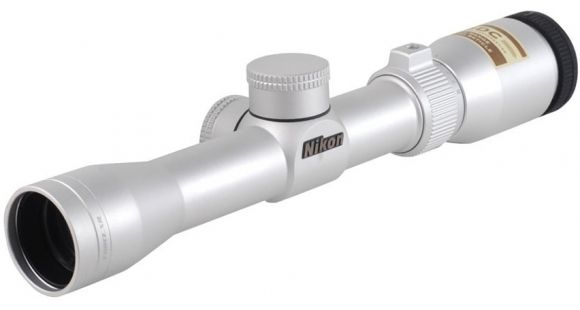 Image of Nikon Force XR 2.5-8X28 EER Pistol Scope - Silver w/ BDC Reticle