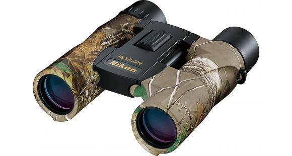 Image of Nikon A30 10x25 REALTREE Binocular, Green 8264