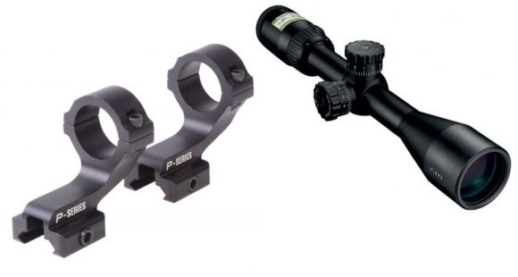 Image of Nikon P-223 3-9x40 Rifle Scope, Matte Black, w/ BDC 600 Reticle 8497 w/ Nikon P-Series Mount 835