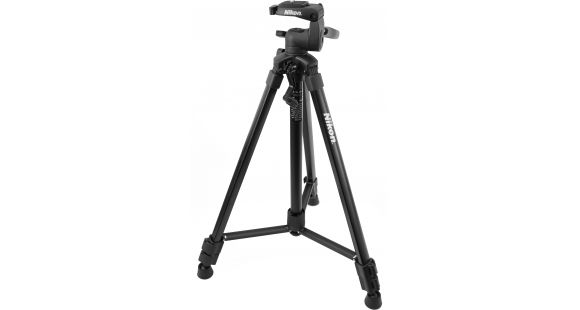 Image of Nikon Slik Full-Size Spotting Scope / Camera 61in Tripod, Black 847