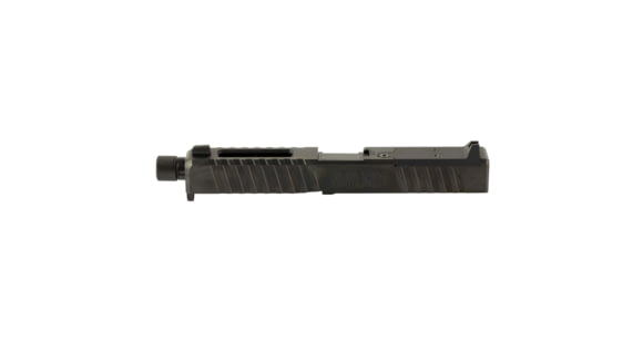 Image of Noveske DM Slide, Noveske Barrel Threaded 1/2x28, DLC Finish, Black, Direct Mount Optics Ready, For Glock 17 Gen 3, Includes Noveske End Plate, Cover Plate w/Rear Sight, Front Sight 03002703