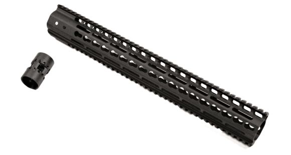Image of Noveske N4 Hybrid Rail, Keymod, 16.7in, Black, 05000462