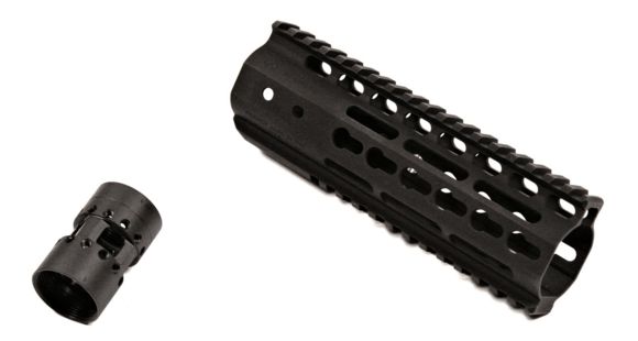 Image of Noveske N4 Hybrid Rail, Keymod, 7in, Black, 05000457
