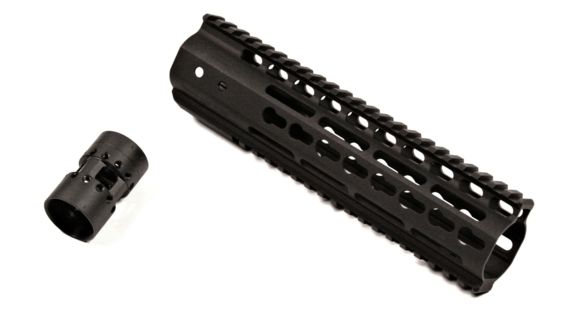 Image of Noveske N4 Hybrid Rail, Keymod, 9in, Black, 05000458