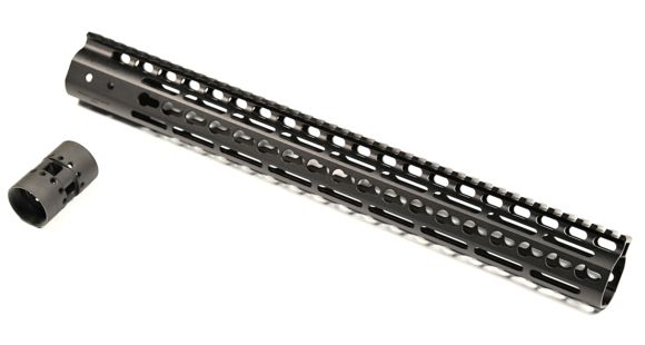 Image of Noveske N4 Skinny Rail, Keymod, 16.7in, Black, 5000456