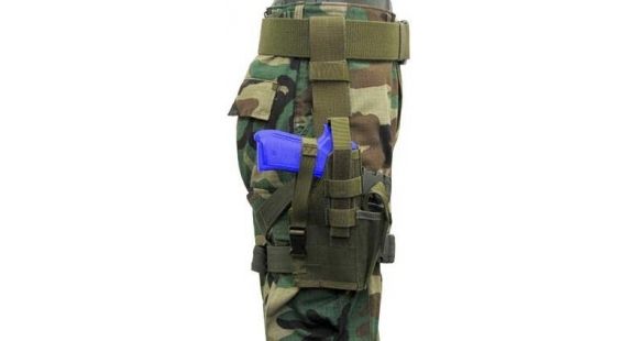 Image of BlackHawk Omega VI Elite Holster, Beretta 92F/Smith &amp; Wesson Model 5906, Left Hand, Olive Drab, 40QD42OD-LEFT