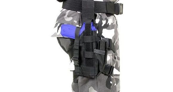 Image of BlackHawk Airborn Omega VI Elite Holsters, Right Hand, Black, 40QD02BK