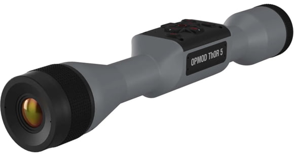 Image of OPMOD ATN Thor 5 4-16x Smart HD Thermal Imaging Rifle Scope, 320x240, 12 Micron, w/ High Quality Quick Detach Mount, Wolf Grey