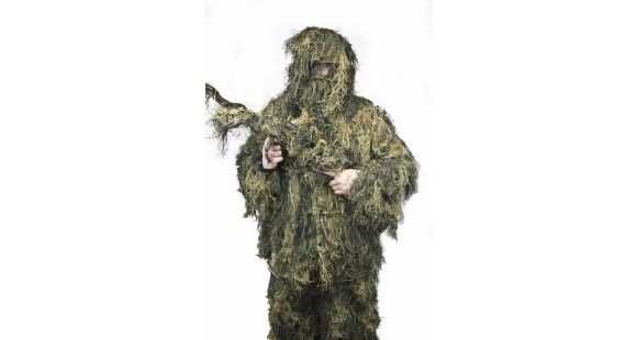Image of OPMOD Ghillie Suit Woodland Camo, XL/XXL - Chest 48-56in., Waist 38-46in. SV-OPMOD-GGHST-WDLN-002