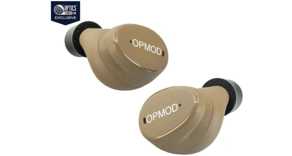 Image of ISOtunes Sport OPMOD CALIBER True Wireless Tactical Earbuds With Bluetooth, 25 NRR, FDE, Universal, IT-17OPMO