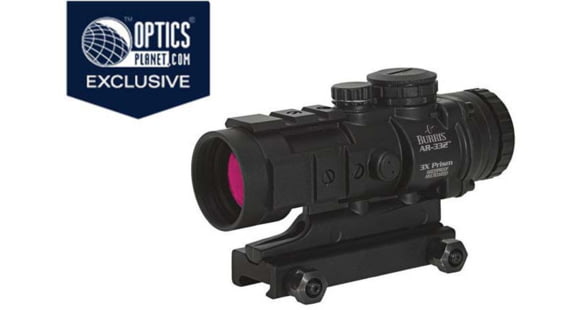 Image of USED, OpticsPlanet Exclusive Burris AR-332 3x32mm Prismatic Red Dot Sight, Ballistic CQ Reticle, Black 300208