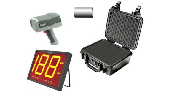 Image of OpticsPlanet Exclusive Factory DEMO Bushnell Speedster III Radar Gun w/ Speeds from 10 to 200 MPH - 101921