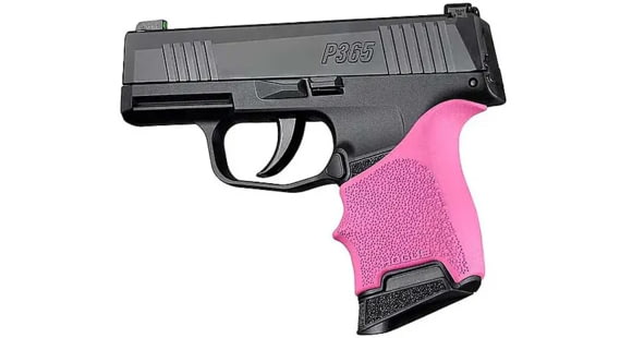 Image of Hogue HandAll Beavertail Grip Sleeve, Sig Sauer P365, Pink, 18707