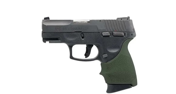 Image of Hogue HandAll Beavertail Grip Sleeve - Taurus G2, G2C, Green, 18511