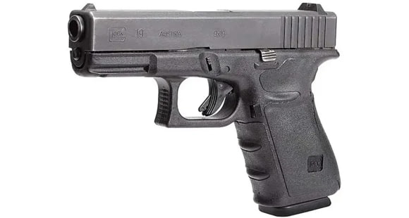 Image of Hogue Wrapter Adhesive Grip For Glock 17, 17MOS, 22, 31, 34, 34MOS, 35, 35MOS, Small Frame Full Size Generation 4 Small Backstrap, Rubber Black, 17140