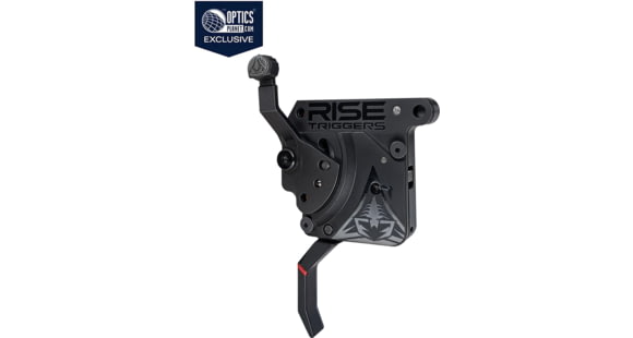 Image of OpticsPlanet Exclusive Rise Armament OPMOD Reliant Hex-C Action Drop-in Rifle Trigger, Remington 700, Curved, 2-5lb, Black/Black, 850062094185