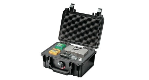 Image of Pelican 1120 Small Waterproof 7.46x4.96x3.33in Carry Case, Red w/ Foam