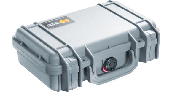 Image of Pelican 1170NF Watertight Case w/Lid and No Foam, Silver 1170-001-180