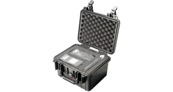 Image of Pelican 1300 Small Protector Waterproof Case, Blue, No Foam, 1300-001-120