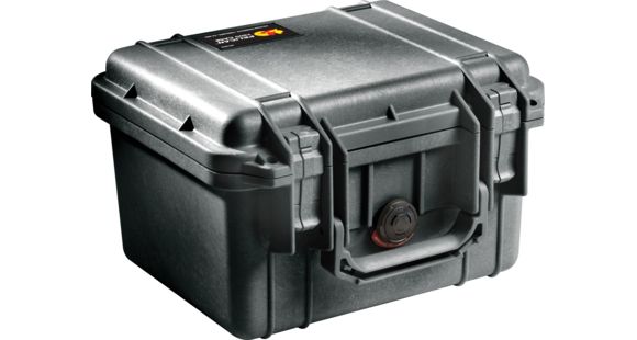 Image of Pelican 1300 Small Protector Waterproof Case, Black, No Foam, 1300-001-110