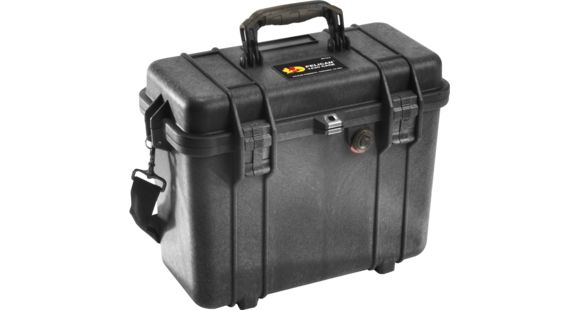 Image of Pelican 1430 Protector Medium Top Loader 17x9.6x13in Case, Black, No Foam, 1430-001-110