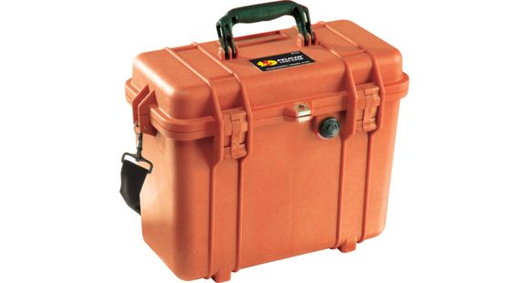 Image of Pelican 1430 Protector Medium Top Loader 17x9.6x13in Case, Orange, No Foam, 1430-001-150