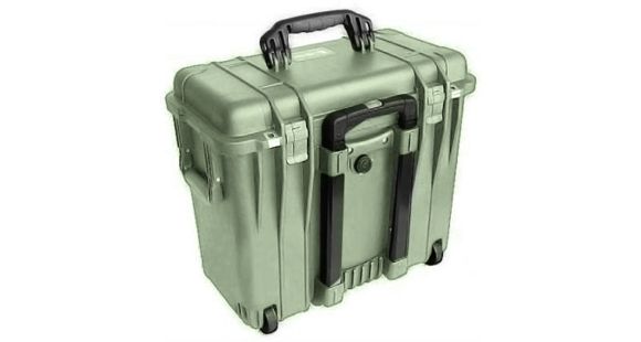 Image of Pelican 1440 Top Loader Medium 20x12x18in Protector Case, OD Green w/Photo Dividers
