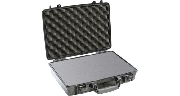 Image of Pelican 1470 Laptop Waterproof Laptop Case w/ Pick N Pluck Foam, Black 1470-000-110
