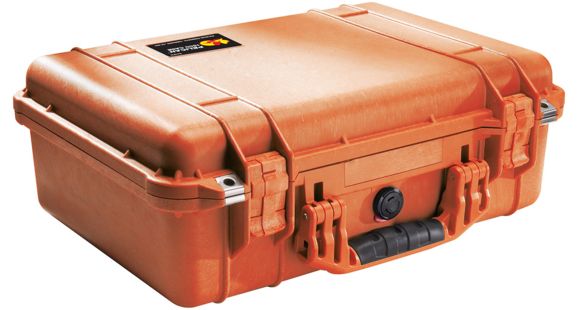 Image of Pelican 1500EMS Emergency Medical Services Protector Hard Case, Orange 1500-005-150