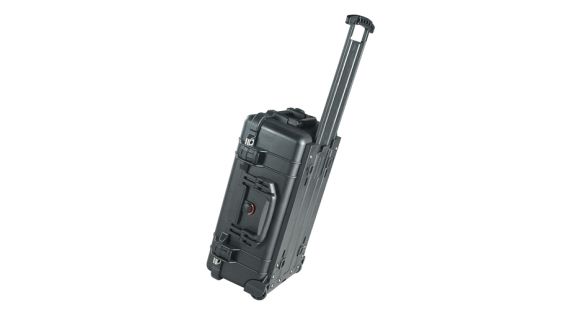 Image of Pelican 1510 Carry On 22x13x9in Wheeled Protector Case, Orange, No Foam 1510-001-150