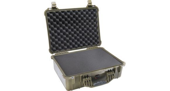 Image of Pelican 1520 Protector 19x15x7in Watertight Carrying Case, OD Green w/ Foam