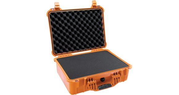 Image of Pelican 1520 Protector 19x15x7in Watertight Carrying Case, Orange w/ Foam