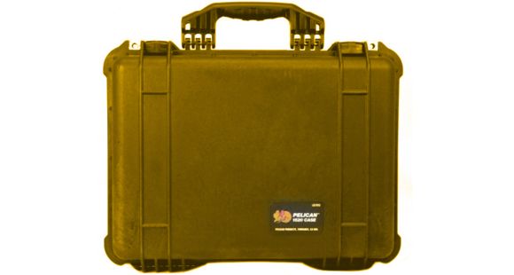 Image of Pelican 1520 Protector 19x15x7in Watertight Carrying Case, Orange w/Padded Dividers