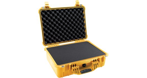 Image of Pelican 1520 Protector 19x15x7in Watertight Carrying Case, Yellow w/ Foam