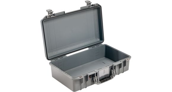 Image of Pelican 1525 Air Protector Case, no Foam, Silver, 015250-0010-180