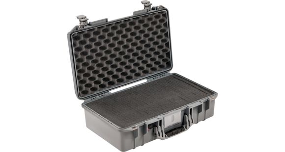 Image of Pelican 1525 Air Protector Case, with Foam, Silver, 015250-0000-180