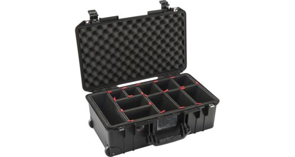 Image of Pelican 1535 Air Protector Case w/TrekPak Divider System, Black, 015350-0052-110