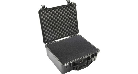 Image of Pelican 1550 Waterproof 20x16x8in Protector Case, Black w/Foam, 1550-000-110