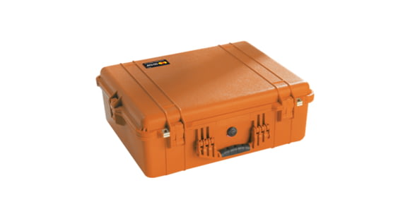 Image of Pelican 1600 Protector Pressurized 24x19x8in Case, Orange, No Foam