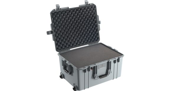 Image of Pelican 1607 Air w/ Foam, Silver, 016070-0000-180