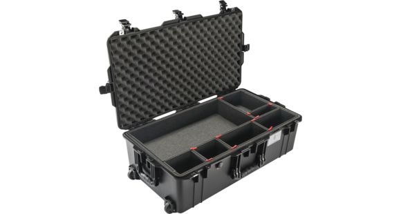 Image of Pelican 1615 Air Protector Case w/TrekPak Divider System, Black 016150-0050-110
