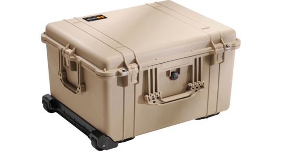 Image of Pelican 1620 Protector 24x19x13in Transport Case, Tan w/Wheels, No Foam