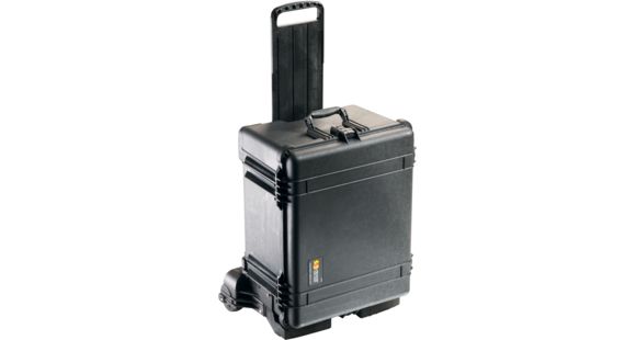 Image of Pelican 1620M Case,Mobility Version,21.48x16.42x12.54in w/Liner,No Foam, Black 016200-0019-110